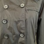 Paris Blues  Black Double Breasted Trench Coat Style Jacket Size M Photo 1