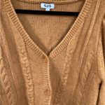 525 America  Women's Camel Cardigan Photo 3
