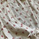 Brandy Melville  Tie Front Floral Tee Photo 1