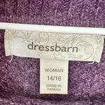 Dress Barn Women’s 14/16 Purple Turtleneck Sweater Photo 1