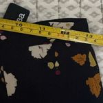 Krisa  Floral Black Lightweight Pants Size XS NWT Photo 4