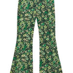 ZARA  green floral pants NEW Photo 0