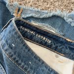 American Eagle Outfitters‎ Women’s Mid Rise Denim Blue Jean Shorts Size 4 Photo 2