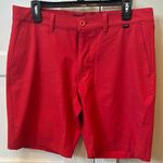 Travis Mathew Men’s Red Golf Shorts 33 9” inseam Photo 0