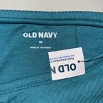 Old Navy  NWT Size 3X Blue Ribbed Shelf Bra Cotton Knit Halter Tank Top Photo 3