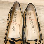 Sole Society leopard loafer flats sz 6 Photo 9