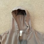 H&M  Tan Zip Up Hoodie Photo 2