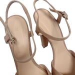 Anthropologie  Hoss Intropia Suede Platform Heels Sz US 11 Sling Back Ankle Strap Photo 3