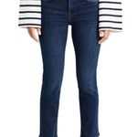 frame denim  Women's High-Rise Straight Jeans Sz 25 Le High Straight Crop Length Photo 1