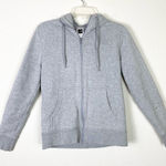 The North Face  Timberwood Grey Plush Faux Fur Lined Zip Up Hooded Jacket Size M Photo 0