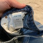 joe's jeans  Denim Shorts Size 25 Dark Wash Distressed Womens 3" Inseam Photo 2