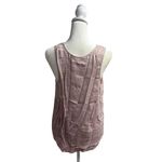 Lunya Washable Silk Sleeveless Tulip Racerback Tank Top Light Pink Medium M Photo 1
