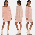 Free People Free‎ People Lennox Tunic Sweater Small Orange Slouchy Chenille Knit Cozy Comfy Photo 10