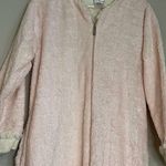 Kay Anna chenille pink full zip robe New S Photo 2