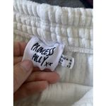 Princess Polly Women's 10 White Textured Comfort Shorts Resort Euro Travel Pull Photo 3