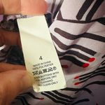 Kate Spade Women's Purple Ruffle Sleeve Matchstick Print Midi Dress Size 4 Photo 11