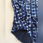 Athleta  Women's swim dress Halter One Piece - Blue Tie-Dye Size 36B/C Photo 6