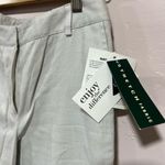 Ralph Lauren Lauren   Womens Cream Linen Pants Size 6 Photo 4