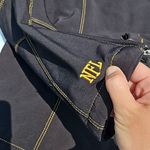 NFL Women’s Used  Steelers Jacket Size Medium Black Zip-Up Football Coat Photo 7