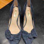 Louise et Cie Pumps Knot Bow D’orsay Suede Kitten Heels Cutouts Photo 8