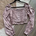 DO+BE | ruched long sleeve top Photo 1