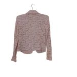 International Concepts INC Size Medium Cotton Nylon Lace Deep V Cut Pink Sheer Photo 1