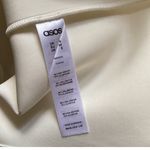 ASOS  white scuba long sleeve midi dress Photo 5