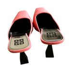 Givenchy Look Book Square Toe Heel Mules Pump White Eur 39 Photo 2
