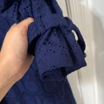 Farm Rio Eyelet Double Breasted Trench Coat XS Photo 9