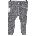 Athleta Ultimate Stash Textured 7/8 Tight in Tailwind Black White Size 2X NWT Photo 4