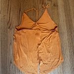 Lululemon Modal Silk Yoga Tank Autumn Orange Size 6 Photo 4