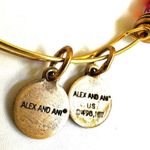 ALEX AND ANI  red and gold tone beaded bracelet Photo 5