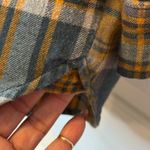 Wild Fable  Womens Medium Flannel Shirt Plaid Button Front Long Sleeve Pockets # Photo 4