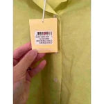 Charlie Holiday  Anthropologie Yellow/Green‎ Maple Shirt size S/4 NWT Photo 4