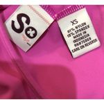 SO  ~ Bikini Top ~ Pink And Gray  ~ Size X-Small Photo 3
