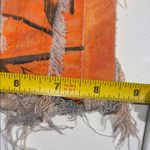 Rockstar Vibrant Orange and Black Jeans with Distressed Details Size XS Photo 6