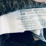 ZARA  gray floral sequins top size Medium Photo 6