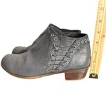 Minnetonka  Brenna Lace‎ Up Whipstitch Ankle Boots Women 7 Western Suede Leather Photo 7