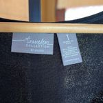 Chico's  Travelers Collection black crochet top long maxi dress Size 1 or Medium Photo 2