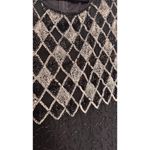 Laurence Kazar 1980s Lawrence Kazar New York Black Silk Beaded Evening Gown 3X Photo 6