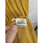 Ulla Johnson Sonja Midi Dress Women 6 Yellow 100% Silk Peasant Prairie Milk Maid Photo 4