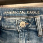 American Eagle  Outfitters Light Blue Ripped Jean Shorts Photo 4