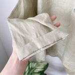 ZARA  Relaxed Fit 100% Linen Top Photo 3