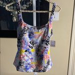 Free People Movement Blue Never Better Floral Print Yellow Size M Photo 4