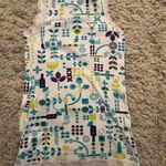 Kirra Women’s Patterned Lace Tank Top Blue/Green/purple Size L Photo 3