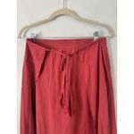 Halara NWT Breezeful High Waisted Tie Front Flowy 2 In 1 Maxi Skirt Size Medium Photo 5