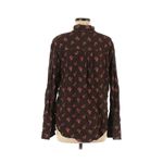 Something Navy  Floral Print Button Front Blouse Photo 1