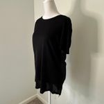 Sandro  Paris black semi-sheer open back top size 2 NWT Photo 2
