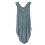 Free People Rhiannon Open Knit Crochet Sleeveless Sweater Tunic Top Linen Small Photo 10