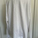 Madewell Womens Relaxed Bombay Henley Long Sleeve Knit Top White Size L NU850 Photo 2